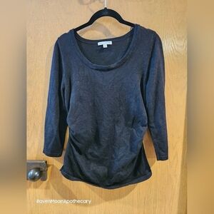 Notations Small Black Shirt